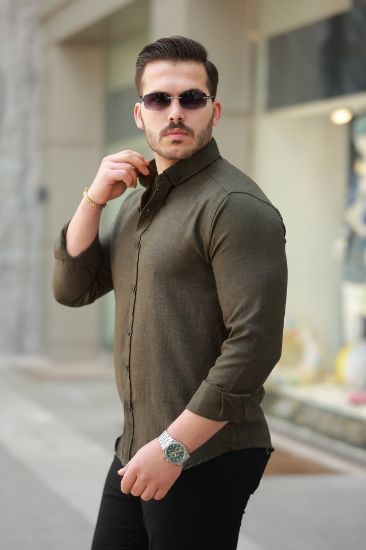 Erkek Uzun Kollu Gömlek resmi